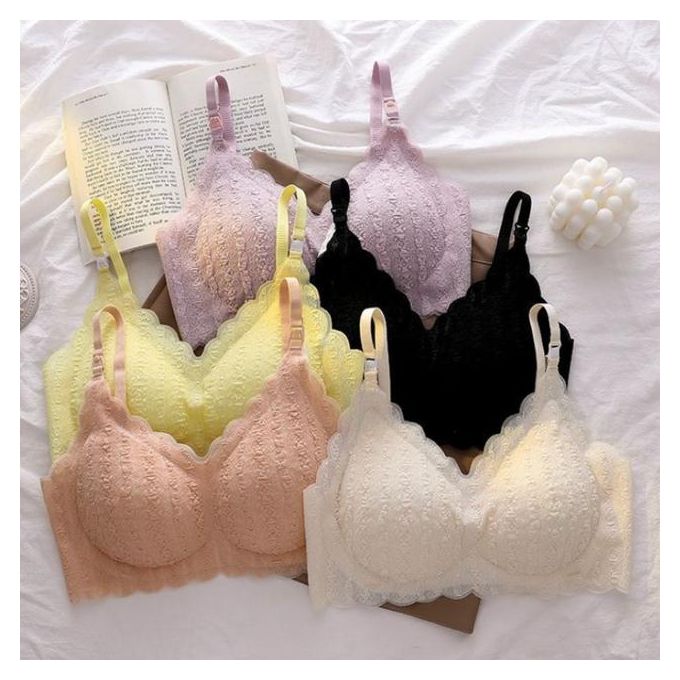 Shop Generic Women Lace Sexy Bras Thin Gathered Push Up Brasieres