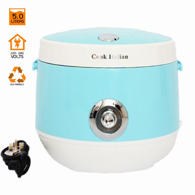 Shop Cook Italian Electric Rice Cooker 5L Blue Online Jumia Ghana