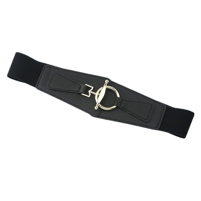 Shop Generic (Khaki)New Women PU Leather Wide Waist Belt High Quality  Luxury Big Belts for Women Retro Stretch Dress Belt Cummerbunds Plus Size  Belt XXM Online