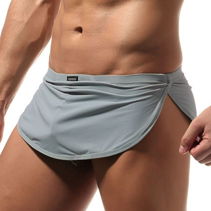Shop Generic Men Erotic s Soft Transparent Ultra-thin Porn Underpants Male  Simple Fashion Solid Color Sexy Mesh Underwear Sleepwear-Gray Online |  Jumia Ghana