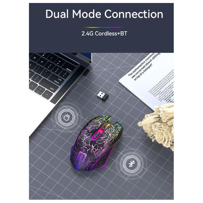 Shop Generic Wireless and Bluetooth Dual-Mode Rechargeable
