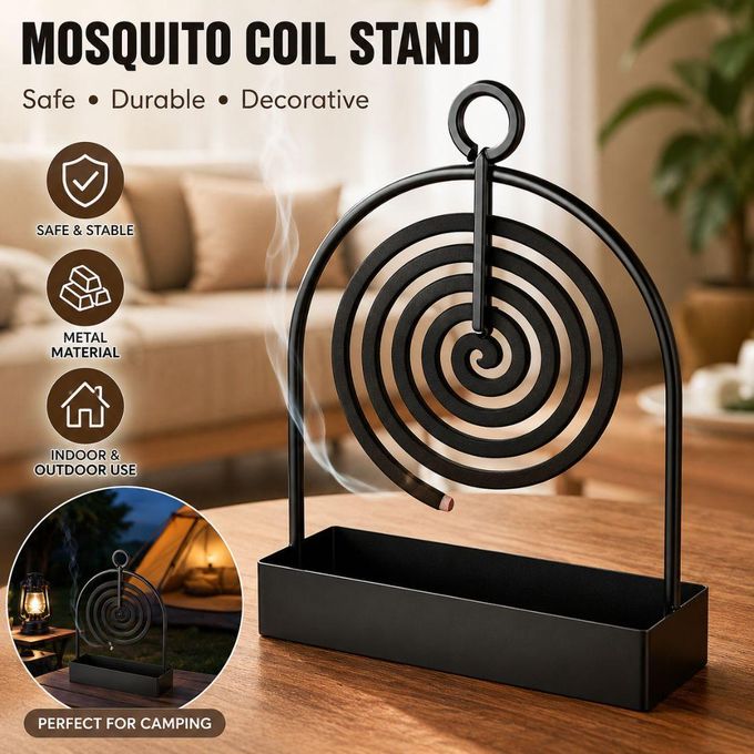 Shop Generic 1pc Mosquito Coil Stand, Metal Material