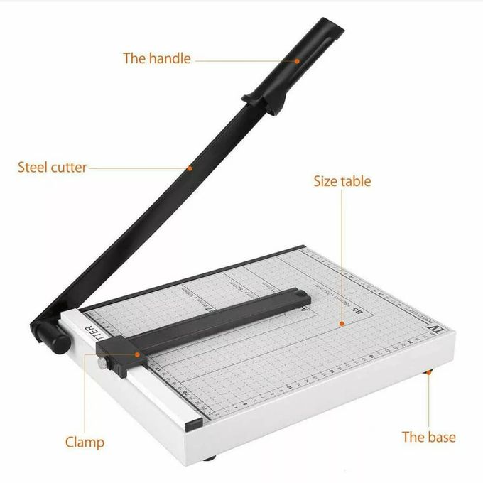 Shop Generic Guillotine Paper Cutter and Trimmer White / Black Online