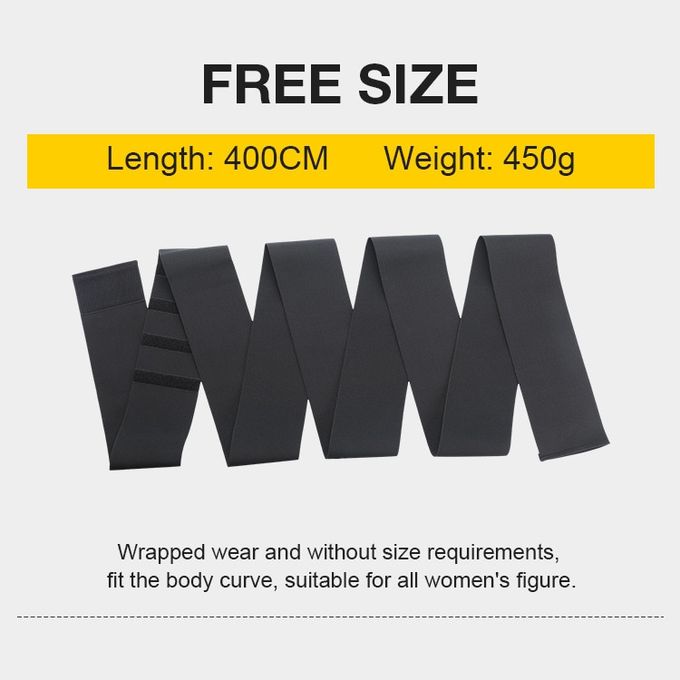 Waist Bandage Wrap Trimmer Belt Waist Trainer Body Shapewear Tummy Wrap  Woman Flat Belly Slimming Gain