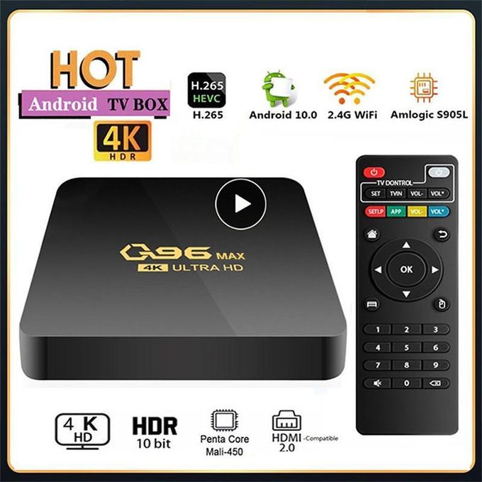 Shop VIC 2+16G Smart TV Box Android 10 .0 Q96 Max 5G Media