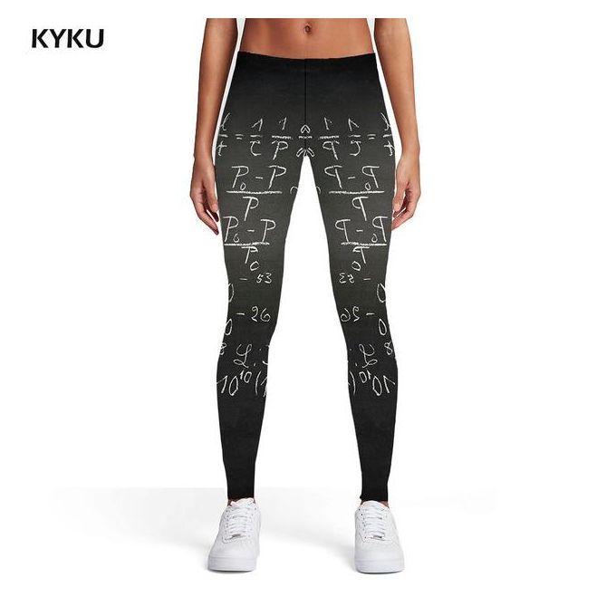 Shop Generic Kyku Math Leggings Women Nebula Sexy Retro Trousers