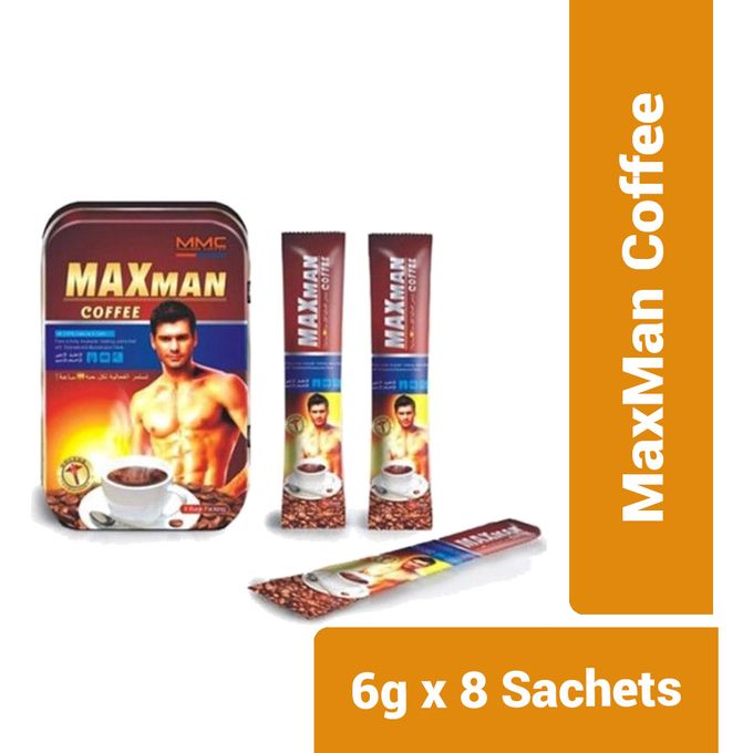Shop Mmc MaxMan Coffee 6g x 8 Bags Online Jumia Ghana