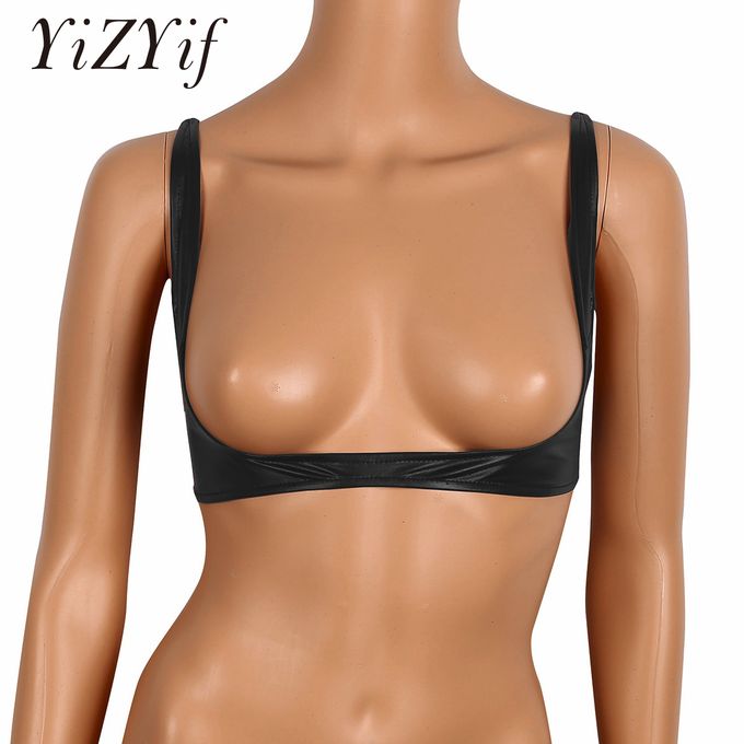 Shop Generic Sexy Women's Exposed Breasts Nples Bra Lingerie