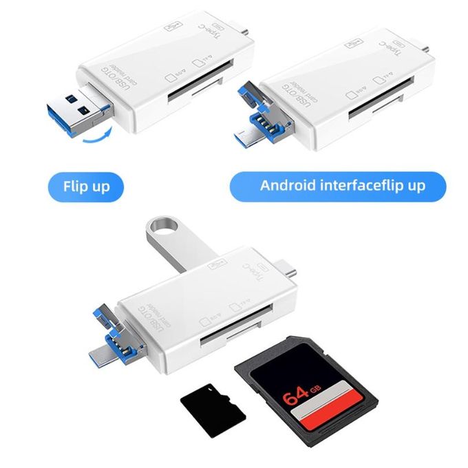 Shop Generic 6-in-1 Multi-Interface Card Reader – Universal