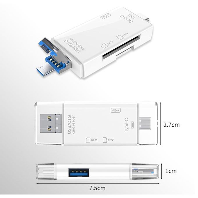 Shop Generic 6-in-1 Multi-Interface Card Reader – Universal