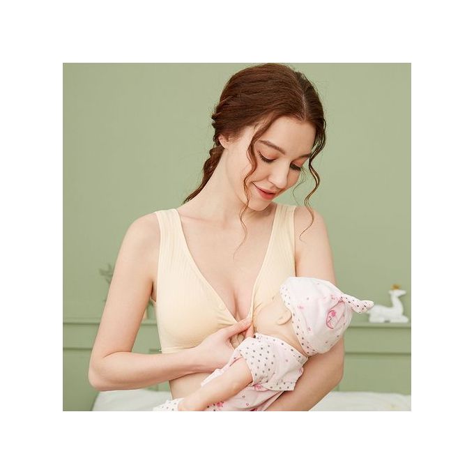 Shop Fashion New Cotton Nursing Bra Breathable Breastfeeding Bras