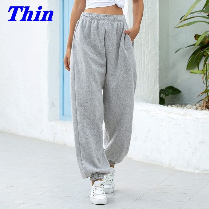 Loose Joggers Wide Leg SweatPants Women Trousers Plus Size