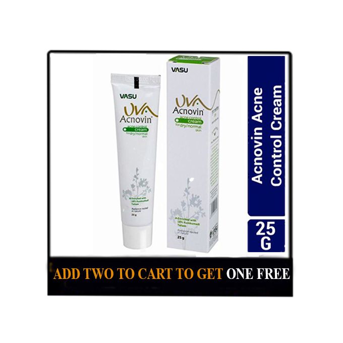 acnovin acne control cream