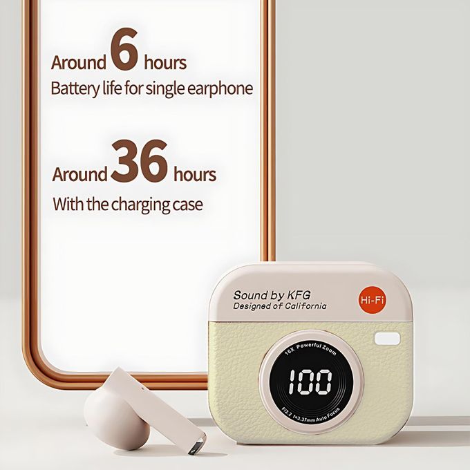 Shop GtyGo Bluetooth 5.4 Wireless Headphones Earphones