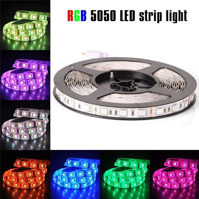Shop Generic LED Strip 5050 lights 12V Flexible Home Decoration | Jumia