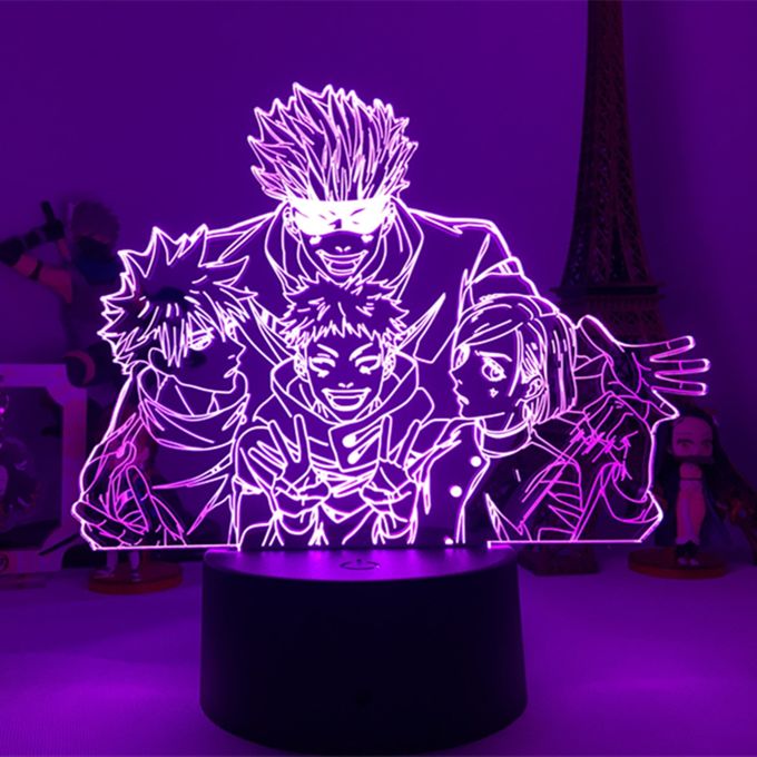 33 Styles Anime Lamp Attack On Titan Acrylic Plate For Light Kids Gift  Bedroom Decor Led Manga 3d Night Light Only Acrylic Board | Fruugo NO