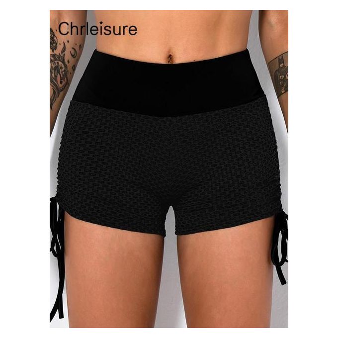 【NEW】 CHRLEISURE Seamless Sports Shorts For Women Push