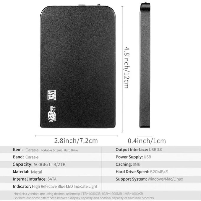 Shop Generic Portable Original 2TB SSD High-speed External