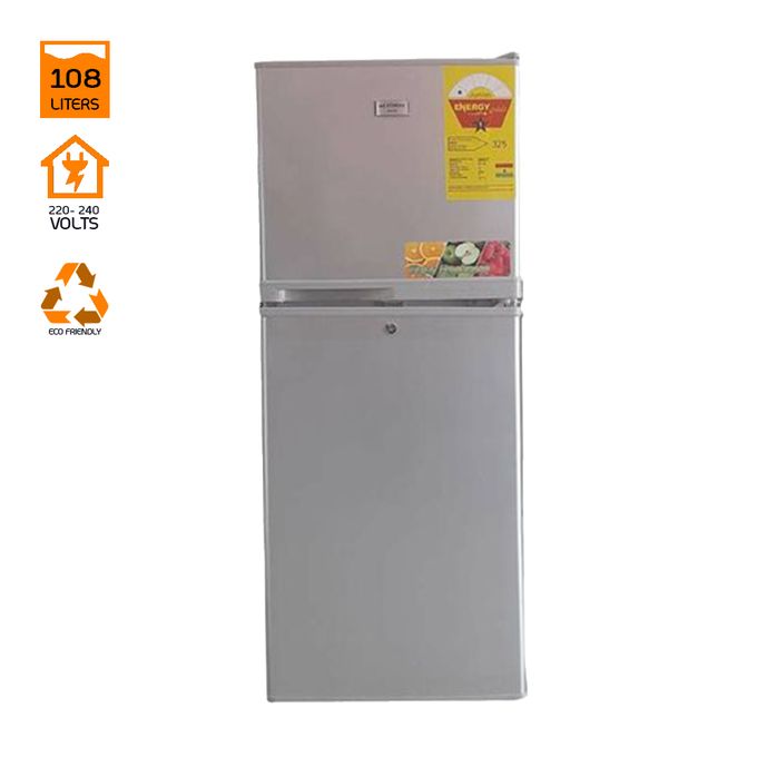 Shop Westpool 108 Litres - WP-128 - Double Door Refrigerator - Grey ...