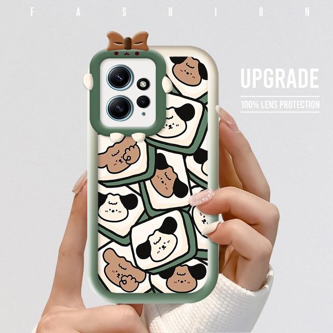 For Xiaomi Redmi Note 12 5G Global Case Cute Cartoon Panda Silicone Cover  Soft Funda For Xiaomi Redmi Note 12 4G 2023 Phone Case