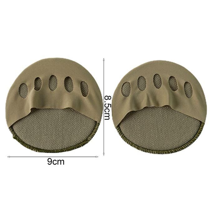 Shop Generic 2 PcsSet Invisible Half Insoles Thin Thin Socks Pads Green ...