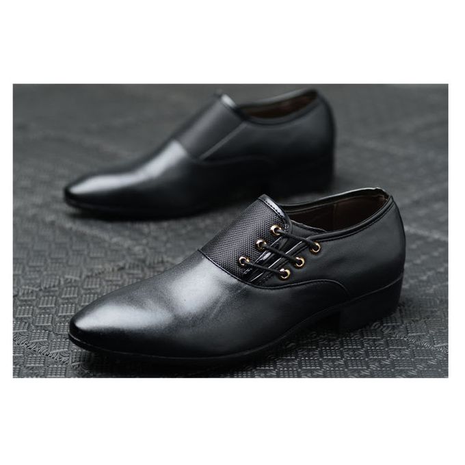 Shop Generic Men's Formal Shoes Oxford Shoes For Men Black Online ...