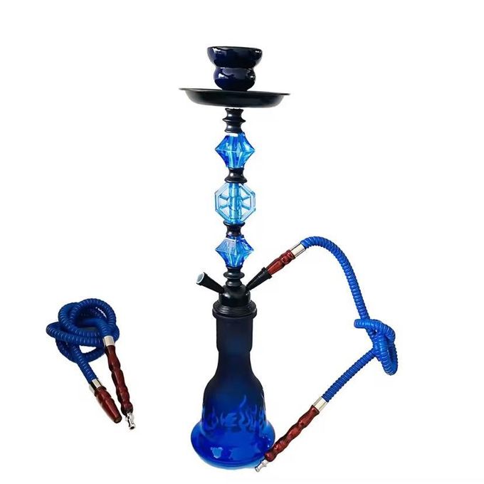 Shop White Label Shisha Pot Two Pipe Full Set Online
