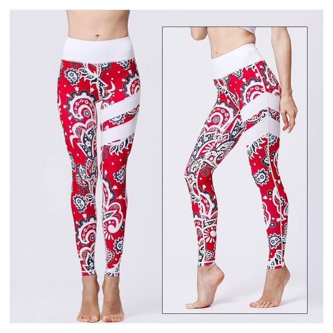 Cloud Hide Yoga Pants Women Flower High Waist Sports Leggings Girl Tights  Push Up Trainer Running Trousers Workout Tummy Control