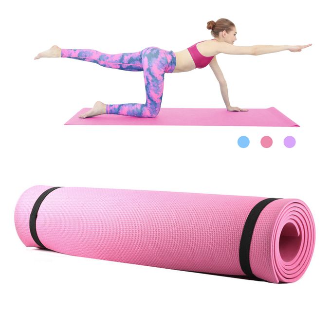 Shop Generic 10mm Thick Yoga Mat Non-Slip Exercise Mat Pad