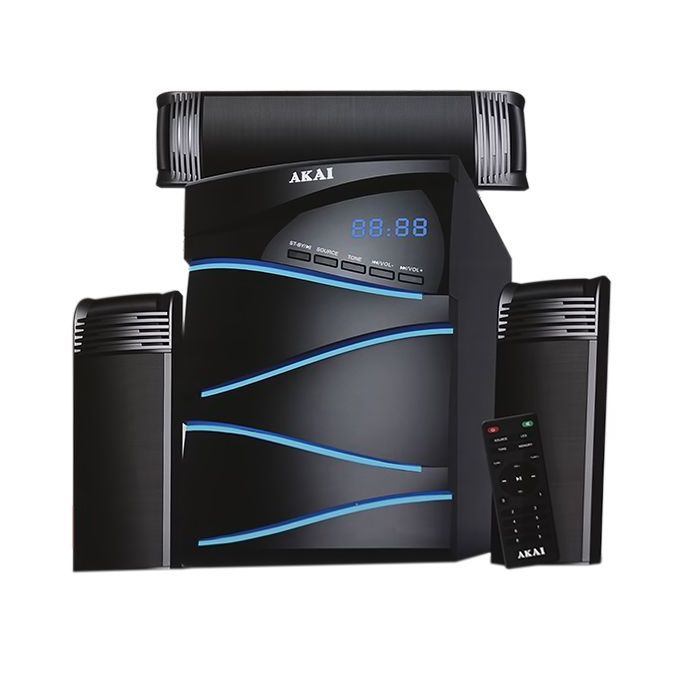 Shop AKAI HT023A Home Theatre System 3.1 Channel Black Online