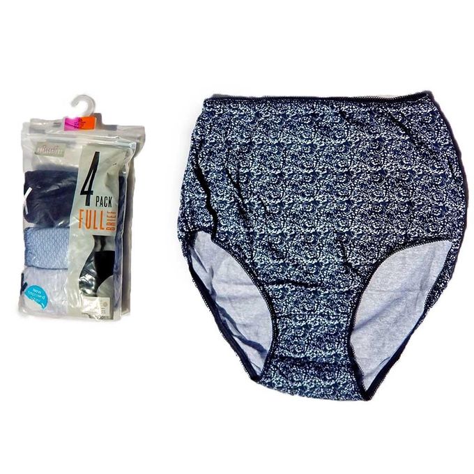 Shop Primark Ladies Full Brief Panties - 4 Pieces - Multicolour Online ...