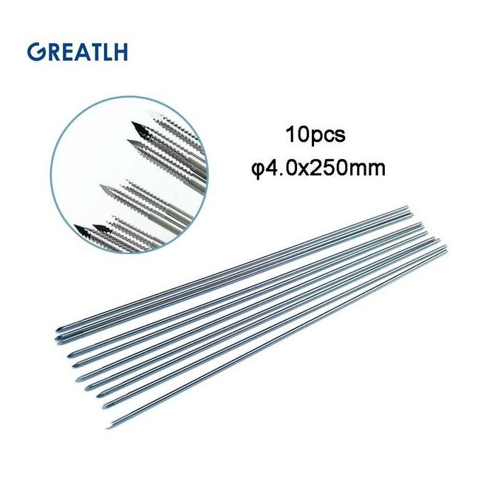 Shop Generic 10pcs/set Orthopedic Threaded Kirschner Wires Pins Trocar