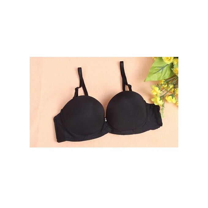 Generic Women Sexy Lingerie Bra Smooth Girl Seamless 1/2 Cup Push