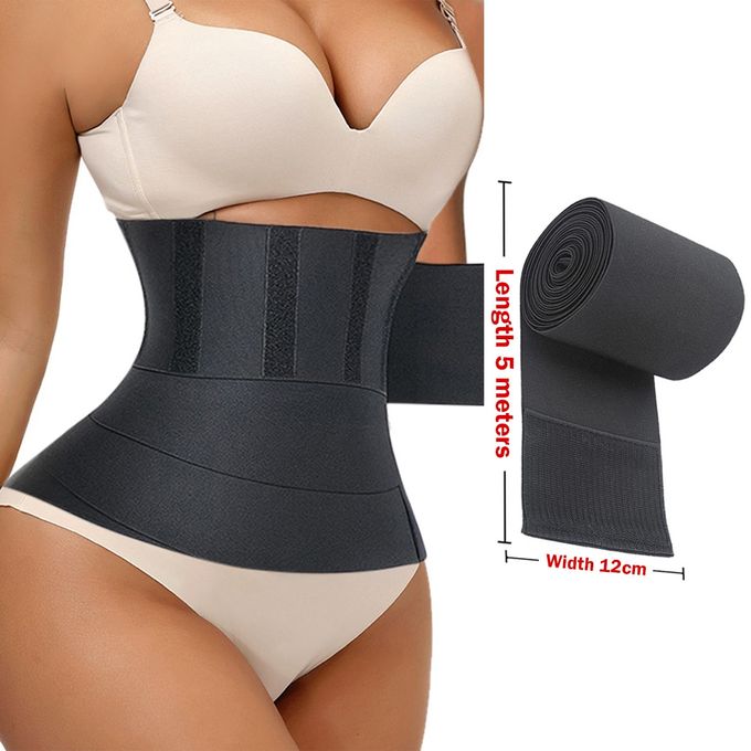 Bandage Wrap Waist Shapewear Belt Women Slimming Tummy Belt Corset Stretch  Bands