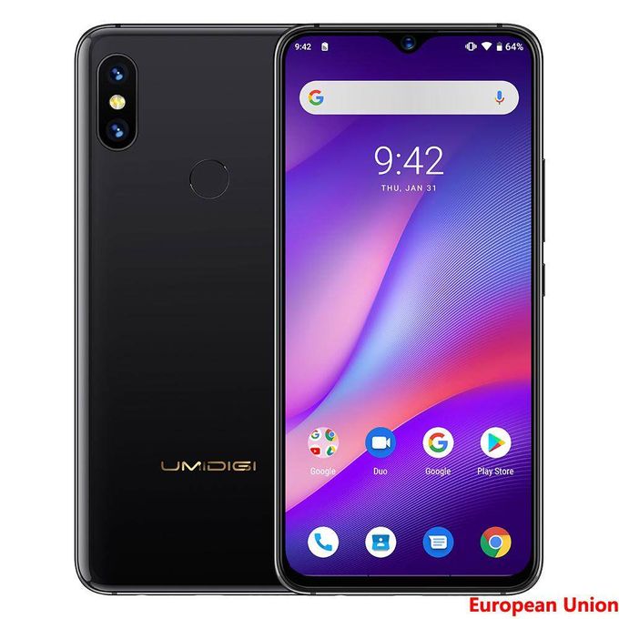 Shop Generic UMIDIGI S3 Pro 6.3 Inch FHD+ Android 9.0 48MP+12MP Dual Rear  Cameras 6GB 128GB Helio P70 Octa Core 2.0GHz 4G Smartphone Ceramic black  (EU version) Online | Jumia Ghana