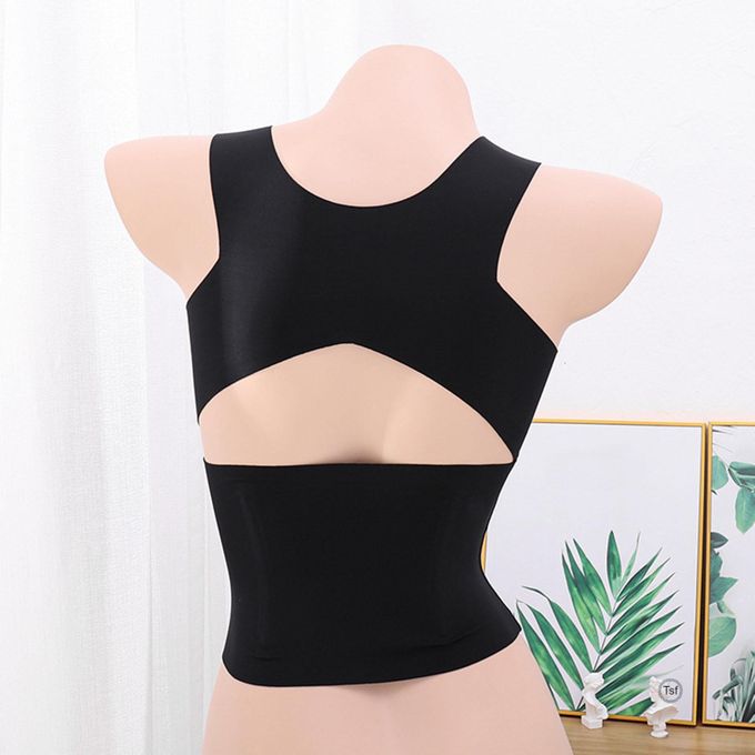 Shop Fashion 4 In 1 Waist Trainers Bra Women Breathable Shapewear Chest  Online