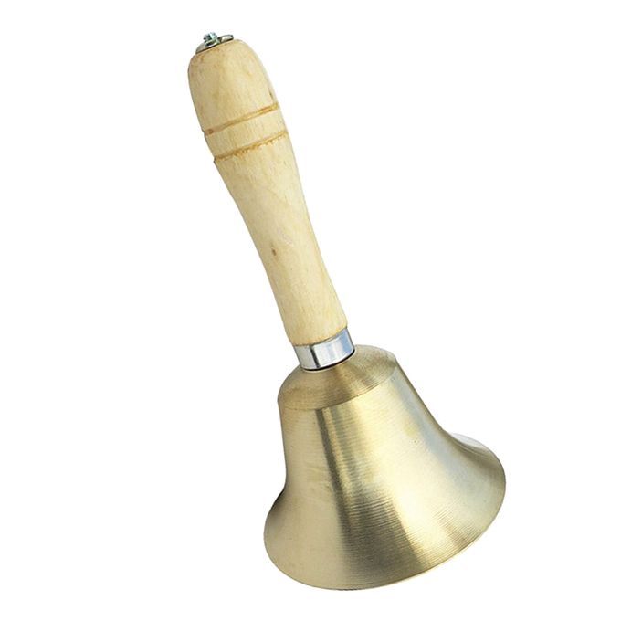 Crescendo Music Percussion QEP Music Brass Hand Bell With Wooden Handle  SMALL are one of our most popular products on