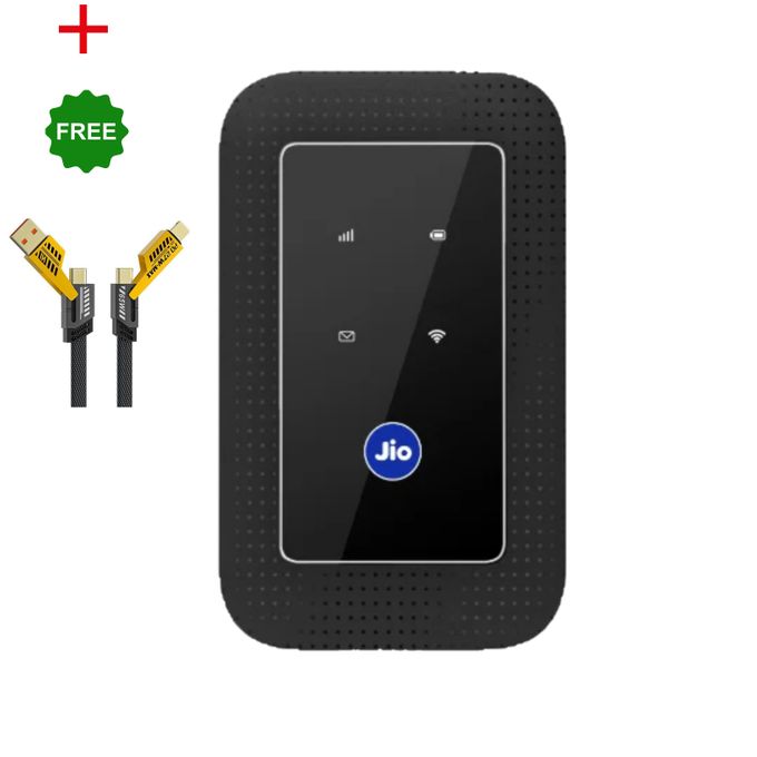 Shop Jio 4G+ LTE MOBILE WIFI PORTABLE HOTSPOT ROUTER-MF680S