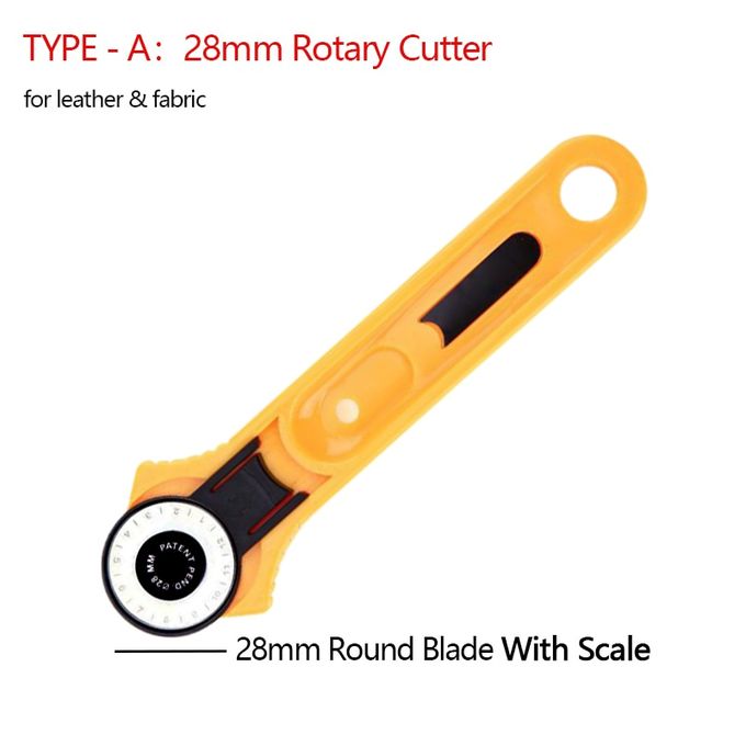 28mm Rotary Leather And Fabric Circle Cutter For Diy Fabric Cutting