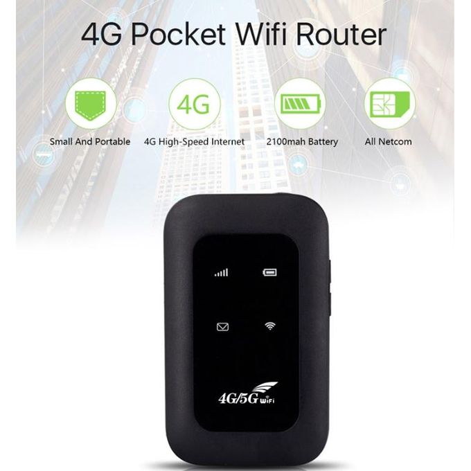 Shop Generic 4G Mifi LTE Mobile WiFi 150Mbps 2100mAh