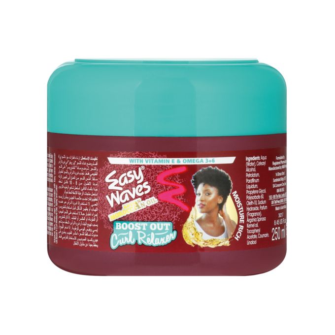 Shop Easy Waves Argan Moroccan oil boost out curl relaxer with Vitamin