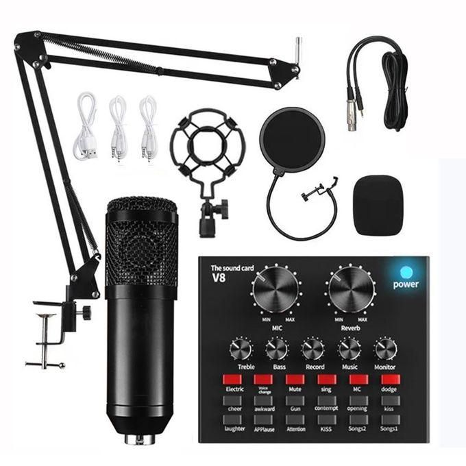Shop Genetic Microphone With V8 Sound Card BM800 Kit +
