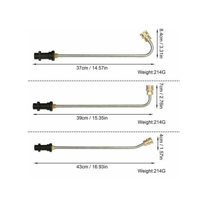 Shop Generic Pressure Washer Ce Spray Wand + 5 Nozzle Tips For Karcher