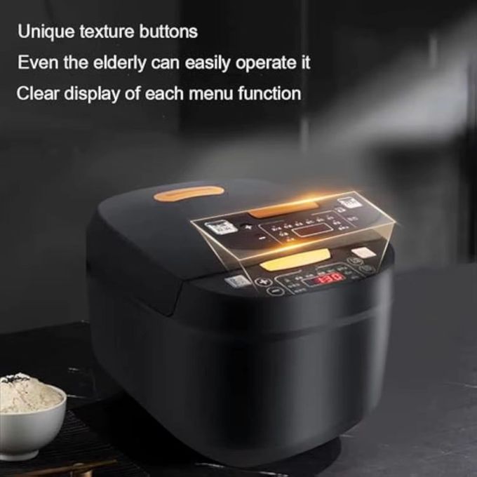 Shop Morgan 5L Super Digital Automatic Rice Cooker- Black