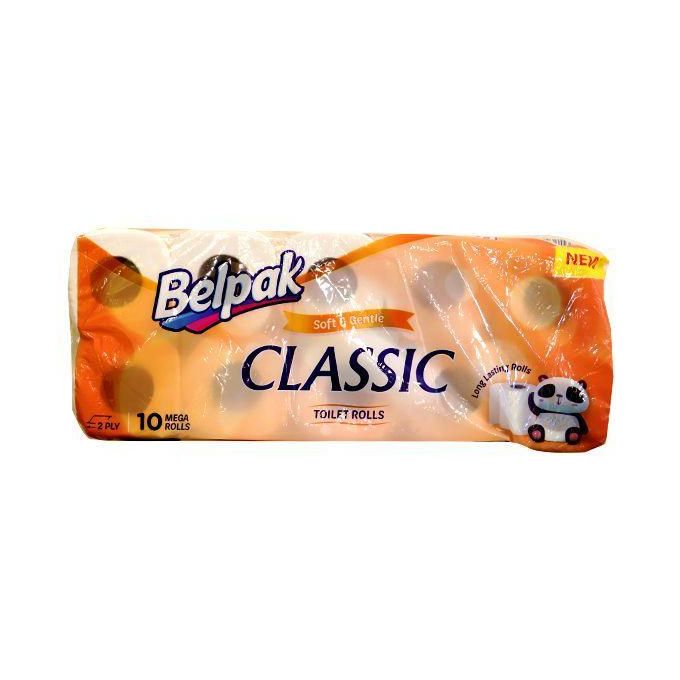 Shop Belpack Soft Classic 10 Rolls Toilet Paper - Small