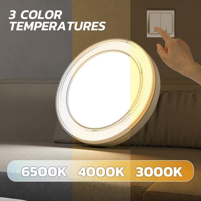 Shop Generic Modern 3-Color Ceiling Light,Ultra-Bright LED