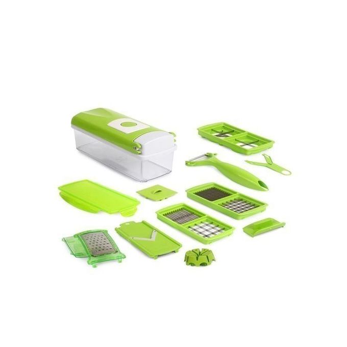 Generic Fruit And Vegetable Slicer Nicer Dicer Plus Green @ Best Price  Online