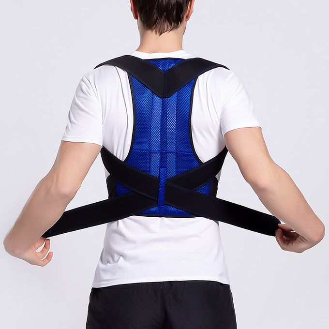 Burvogue Adjustable Posture Corrector Back Support Corset Belt Humpback  Correction Shaper Waist Trainer Belts For Women Men