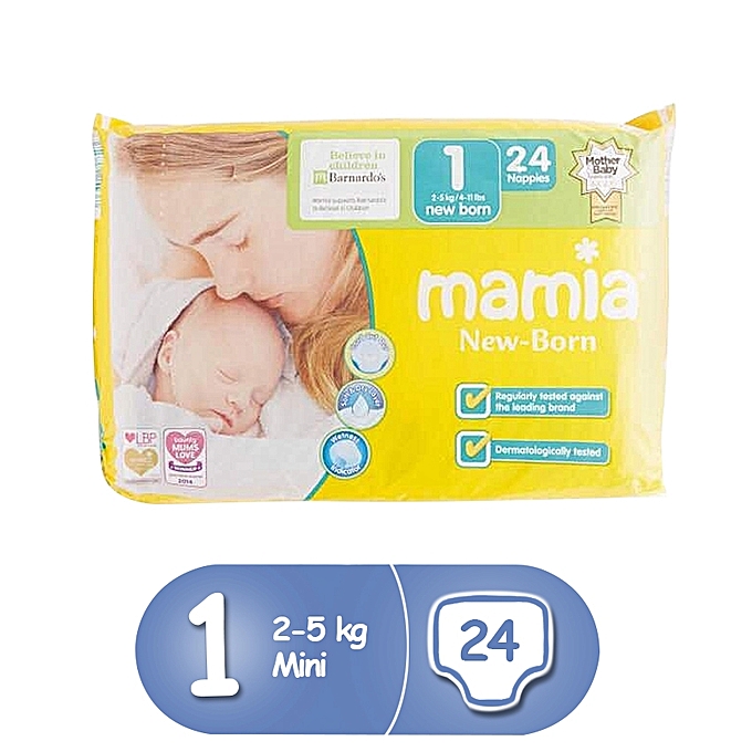 Mamia Ultra Dry Diapers, Size 1 (24 Count) Jumia Ghana